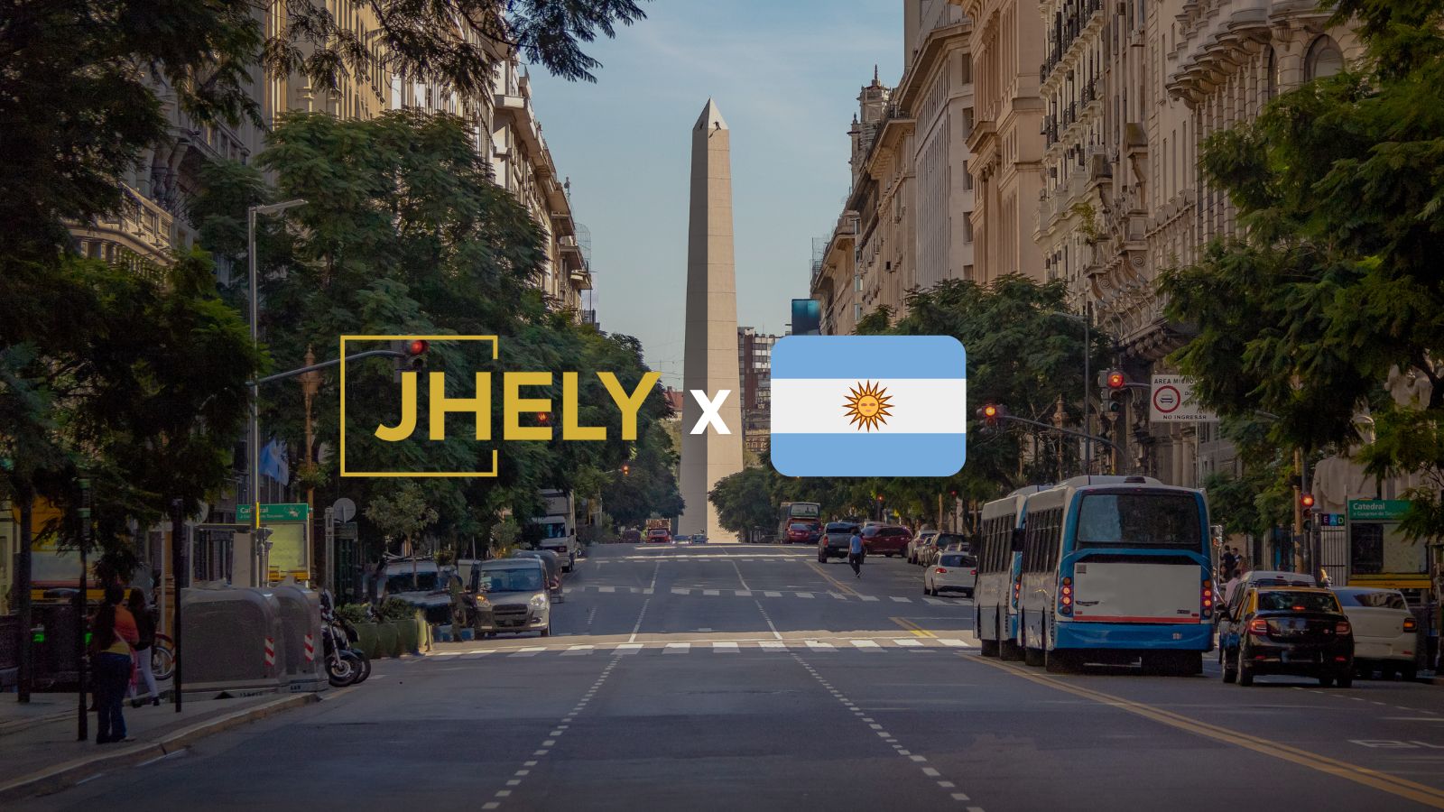 Jhely Cruz M. visita Argentina