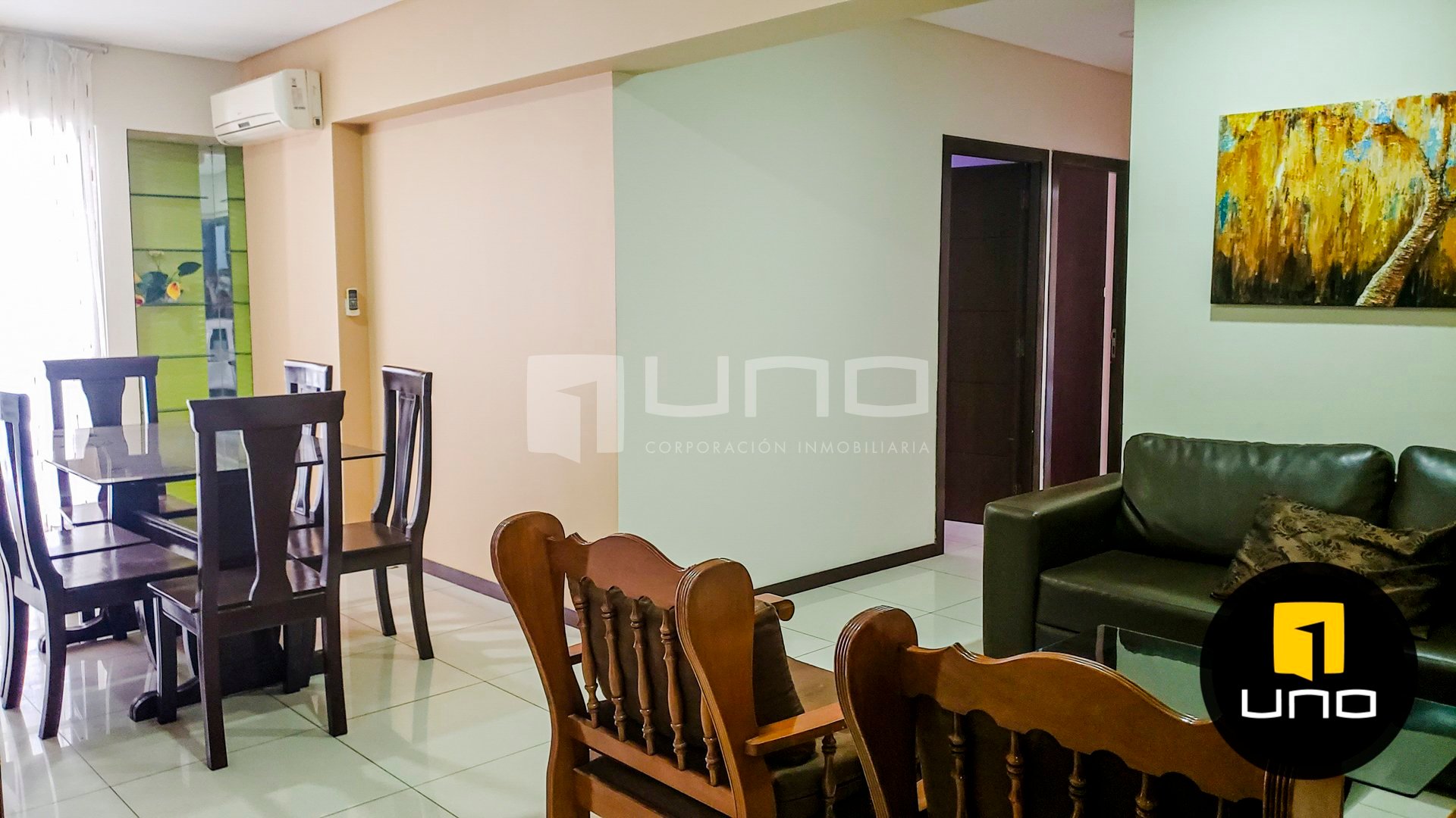 Departamento Amoblado De 3 Dormitorios En Edificio Curupau