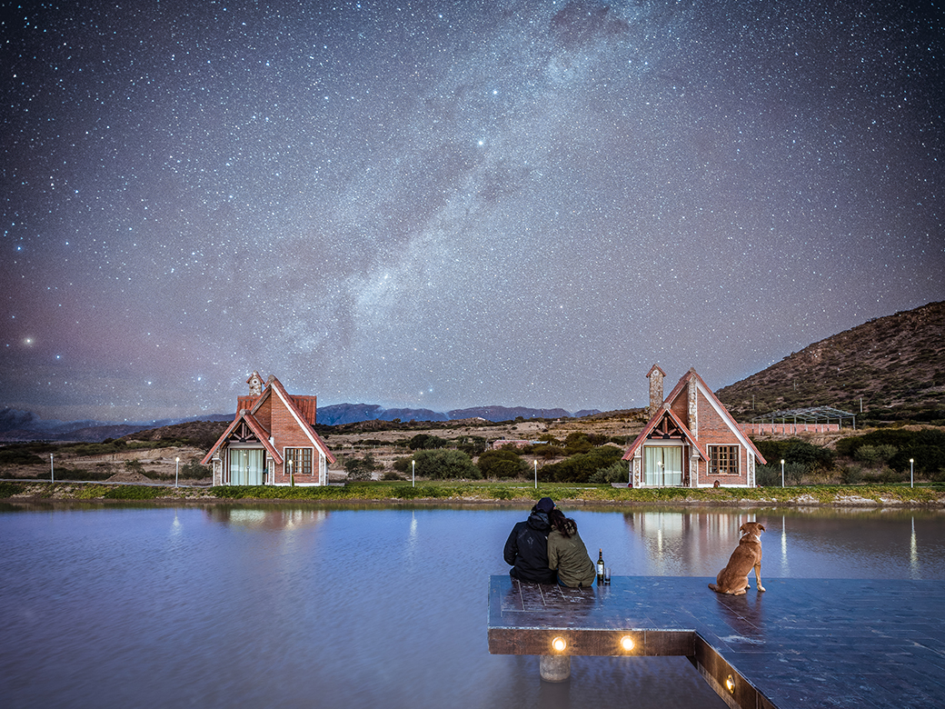 Mágico lugar donde se une  la iluminación con la naturaleza