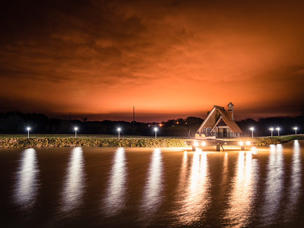 Mágico lugar donde se une  la iluminación con la naturaleza