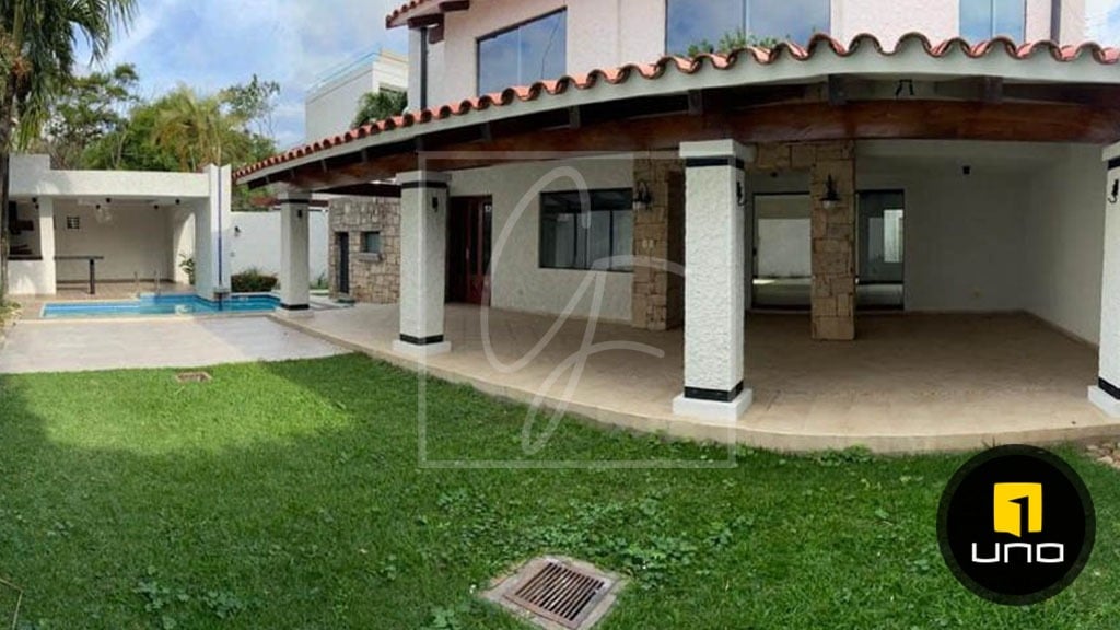 LUJOSA CASA CON PISCINA PROPIA Y 4 DORM EN ALQUILER,B.LAS PA