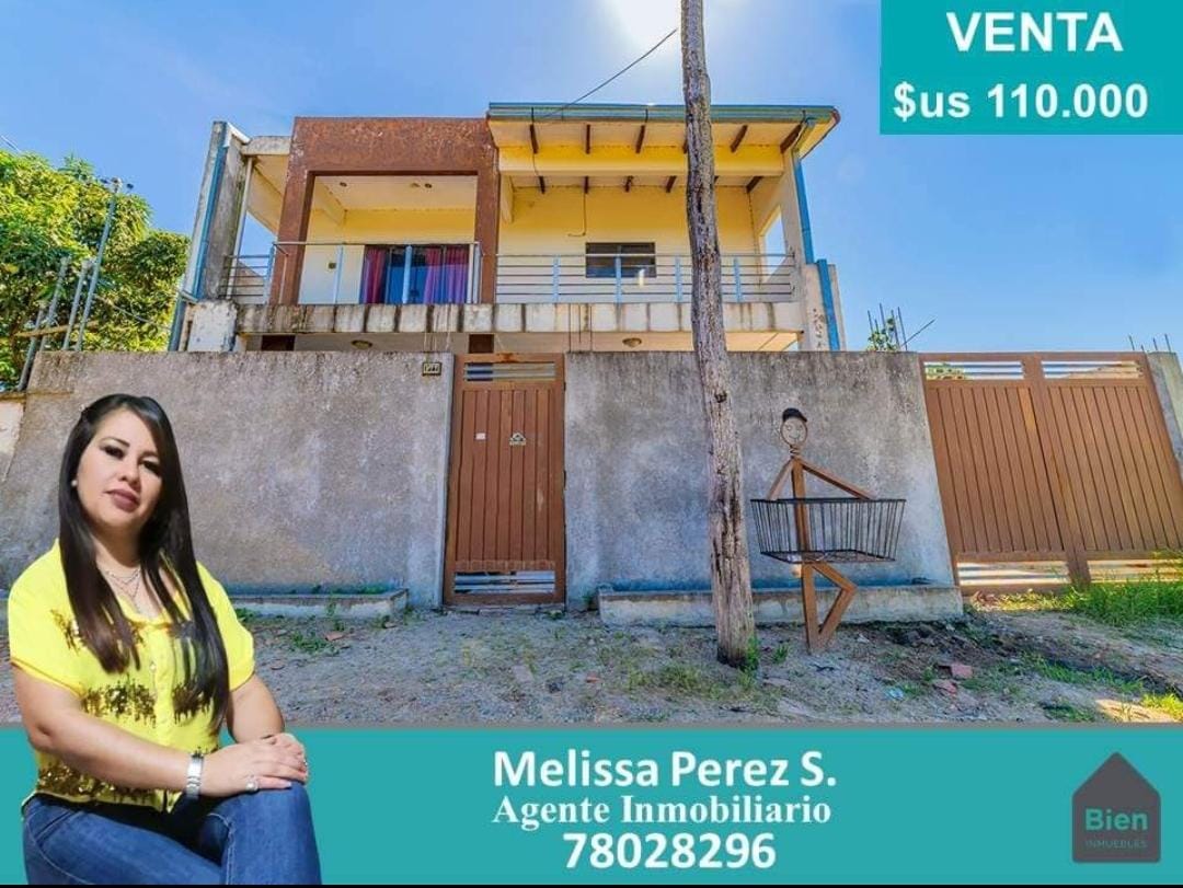 HERMOSA CASA EN VENTA ZONA SUR 2 PISOS