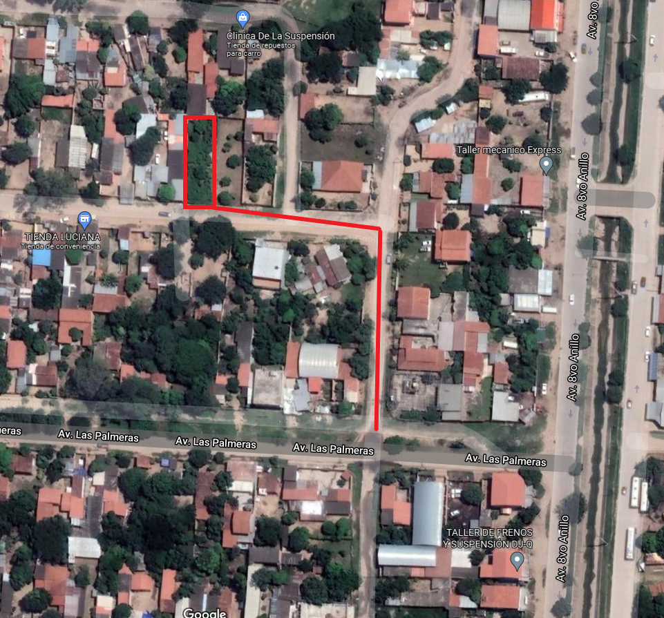 LOTE EN VENTA CERCA DEL 8VO ANILLO Y RADIAL 10