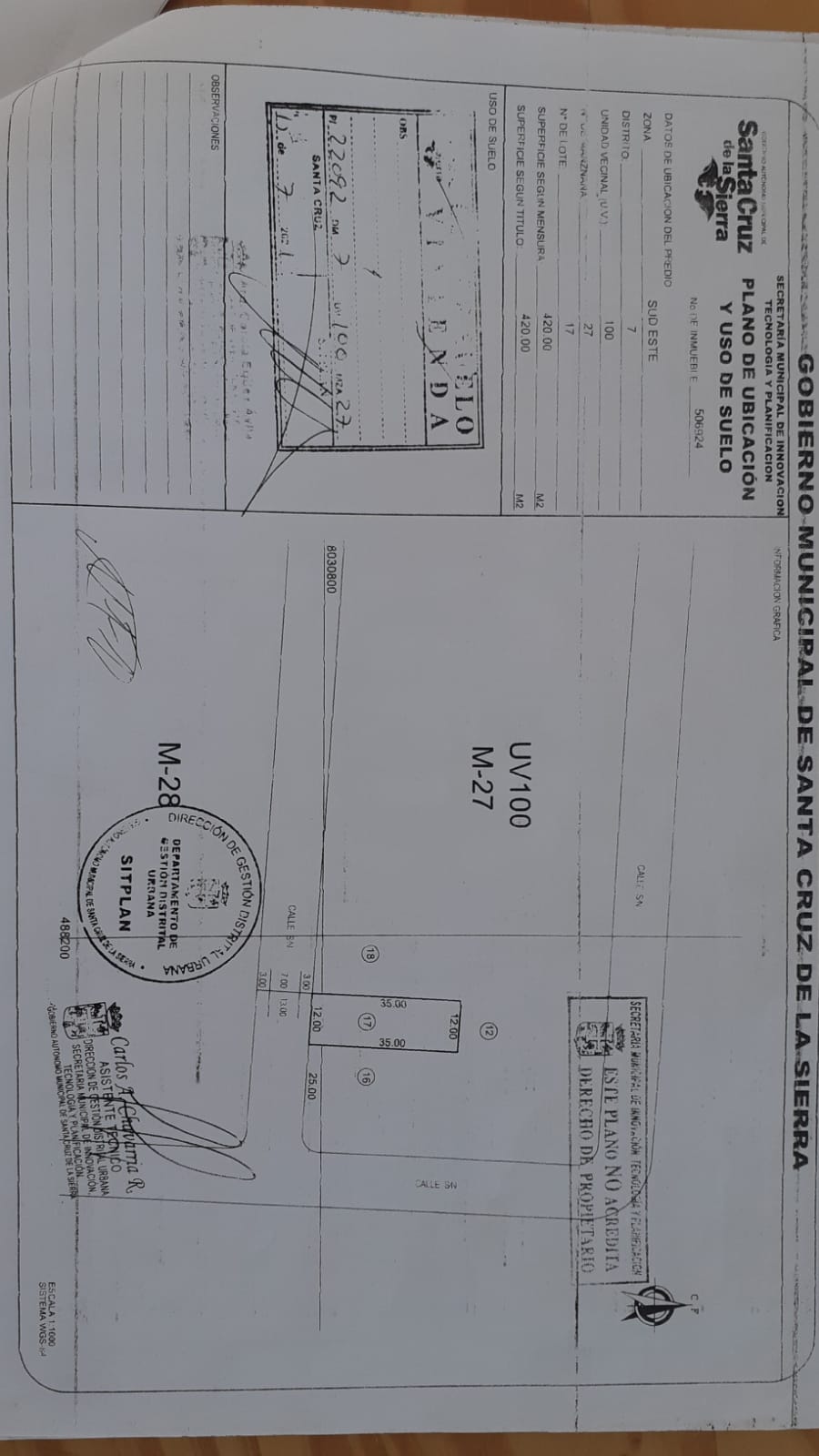 LOTE EN VENTA CERCA DEL 8VO ANILLO Y RADIAL 10