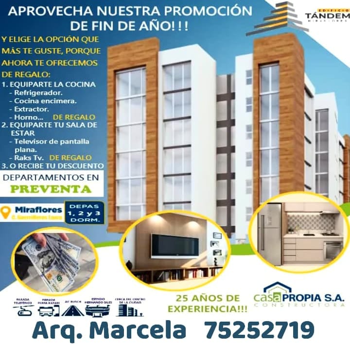 PRE VENTA DEPARTAMENTOS MIRAFLORES