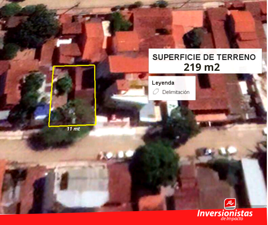 CASA EN VENTA COMO TERRENO
