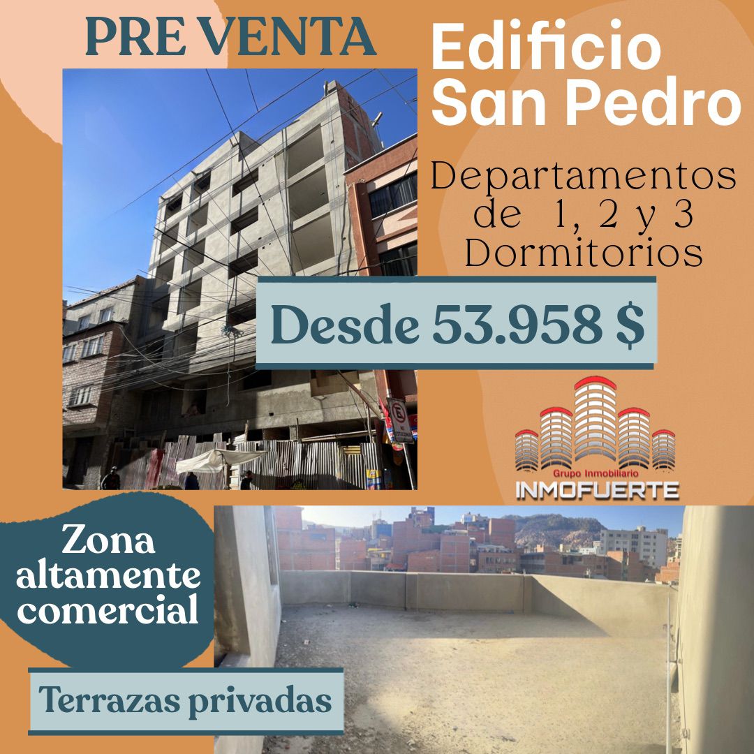 Departamentos de 1,2 y 3 dormitorios
