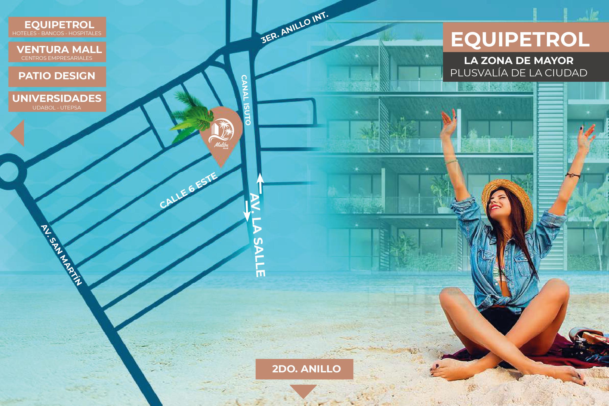 Monoambiente en pre-venta en Equipetrol
