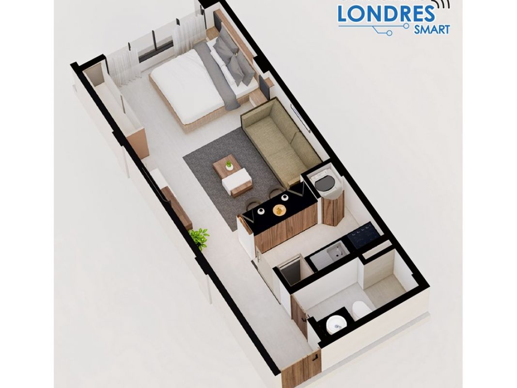 Monoambiente En Preventa, 35 M2, ZONA NORTE