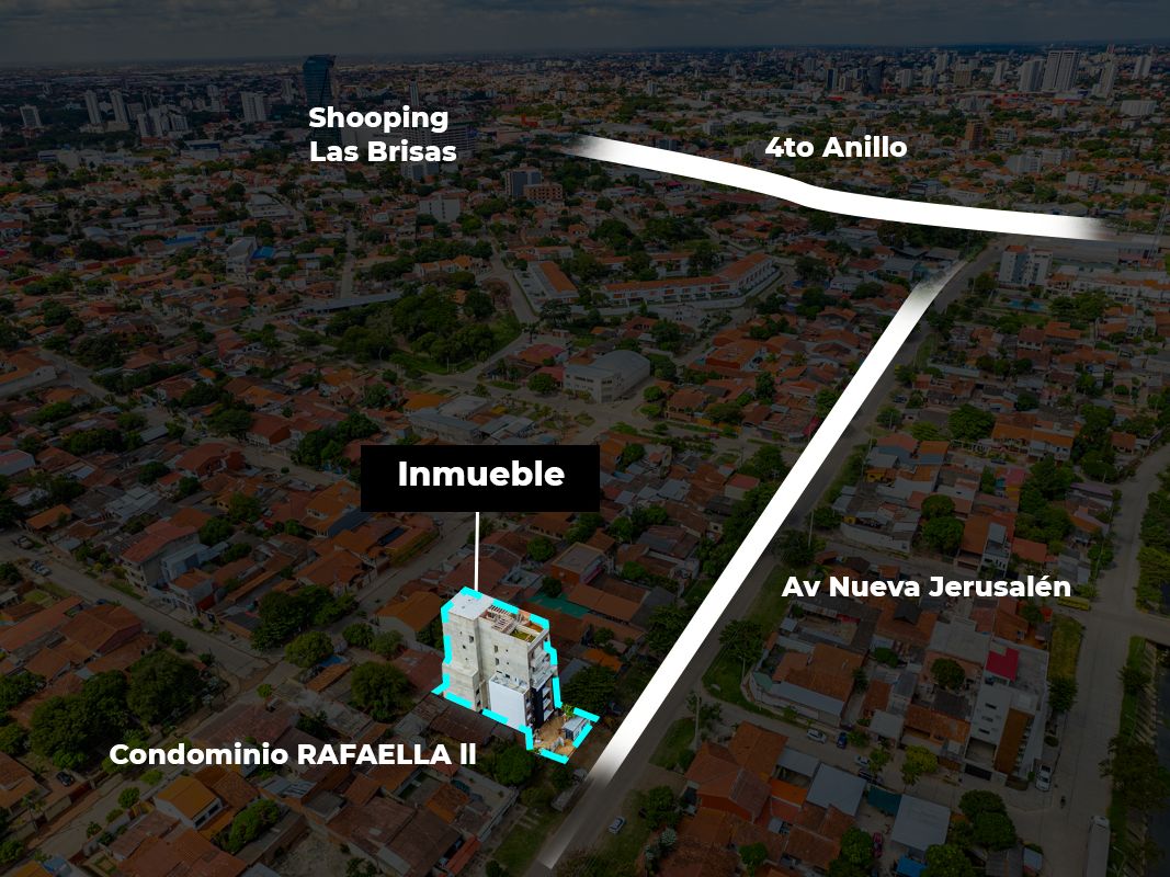 DEPARTAMENTO EN VENTA CONDOMINIO RAFAELLA II, ZONA NORTE