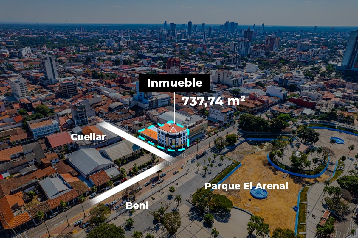 EDIFICIO COMERCIAL EN VENTA, ZONA CENTRO CALLE BENI