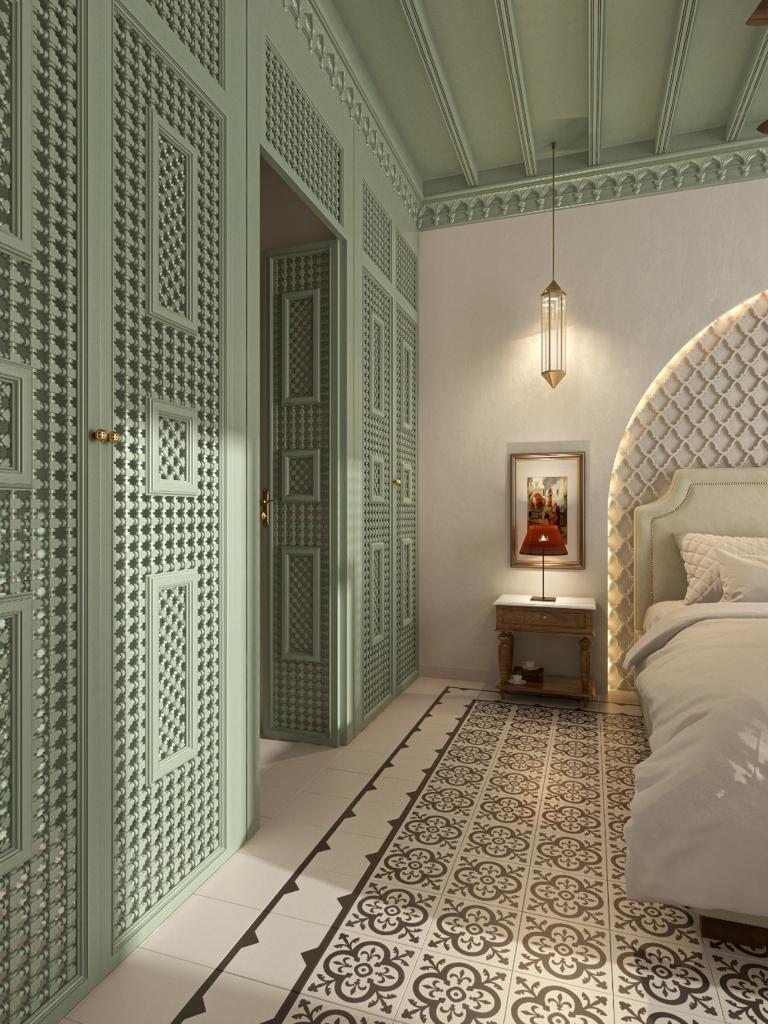 Ground House en Pink Riad en Planta Baja con Jardín Privado