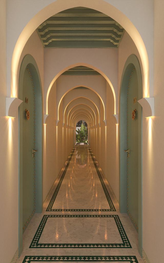 Ground House en Pink Riad en Planta Baja con Jardín Privado
