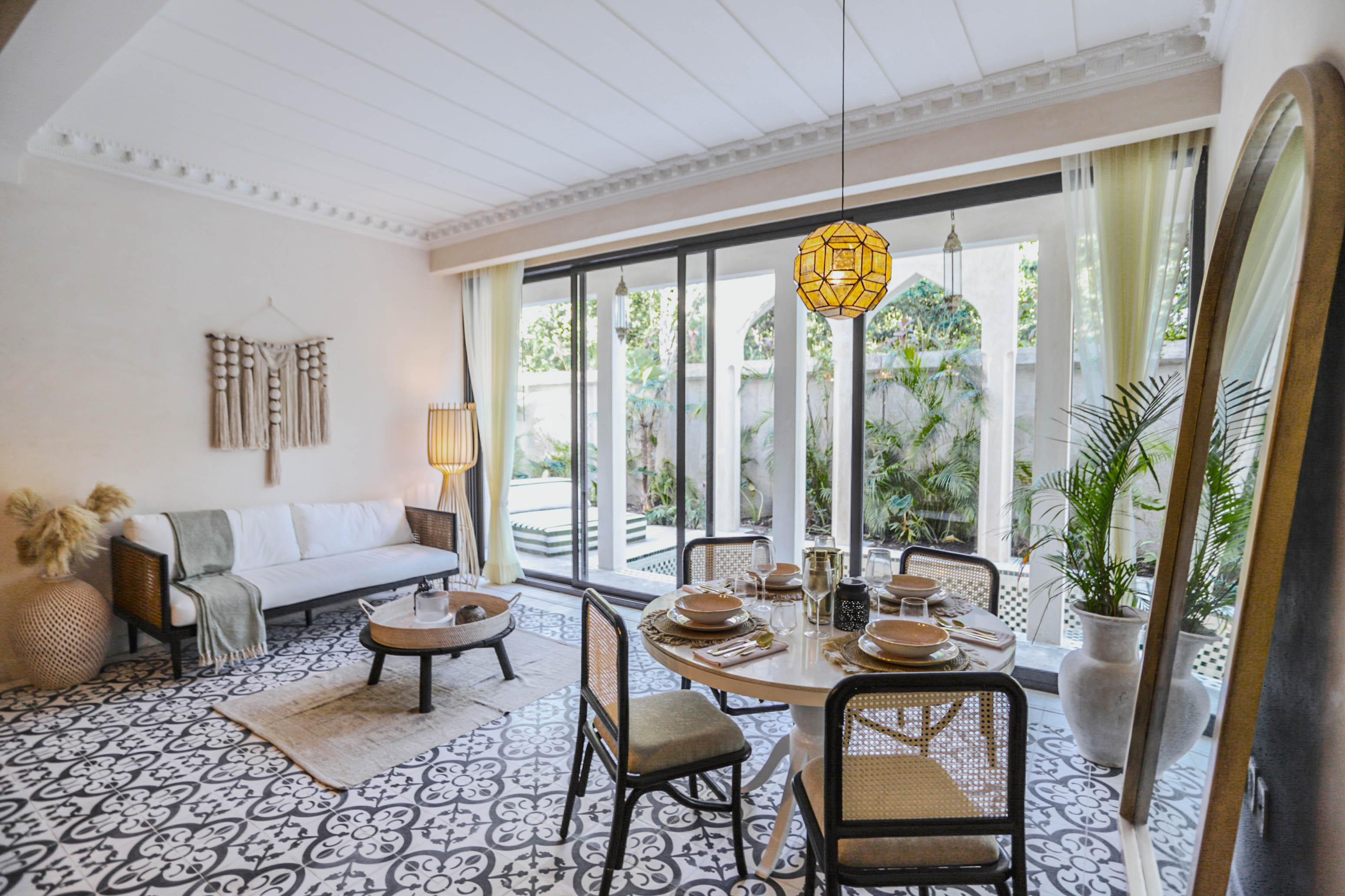 Ground House en Pink Riad en Planta Baja con Jardín Privado