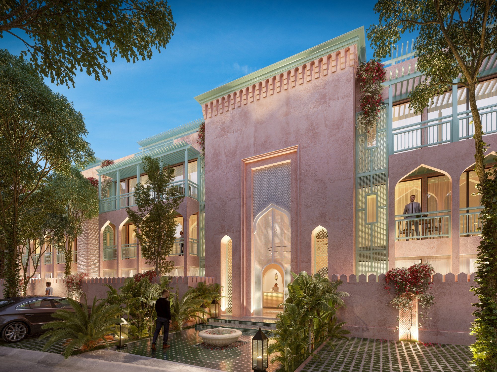 Ground House en Pink Riad en Planta Baja con Jardín Privado