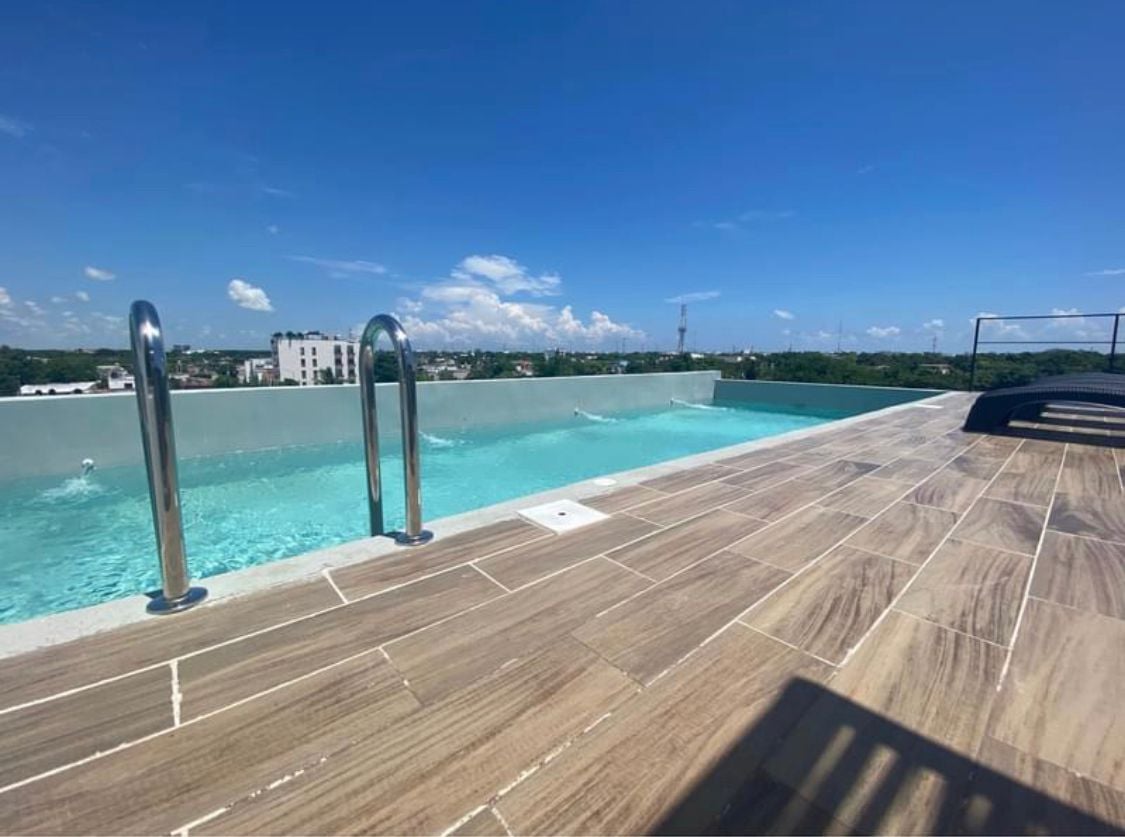 Departamento de 1 Recámara con Terraza en Playa del Carmen