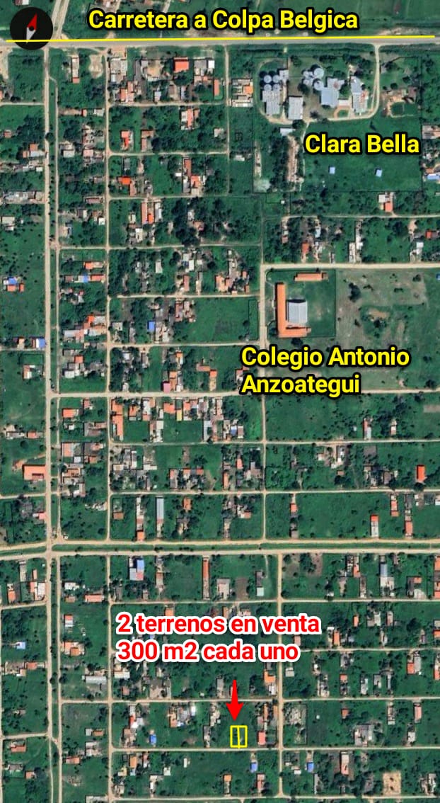 TERRENOS EN VENTA ATRAS DE ACEITE FINO EN WARNES - SANTA CRU