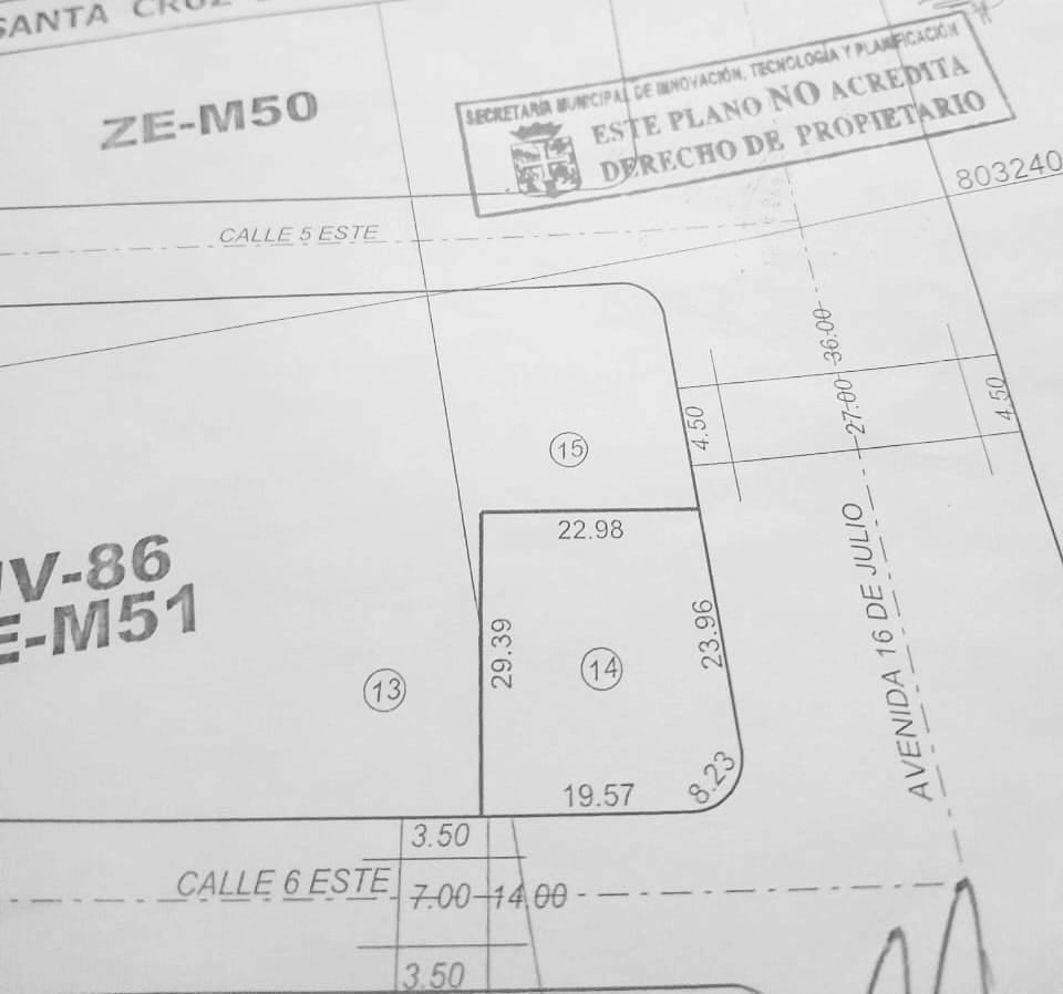 TERRENO EN VENTA SOBRE LA AVENIDA CUMAVI - INMUEBLE NUMERO