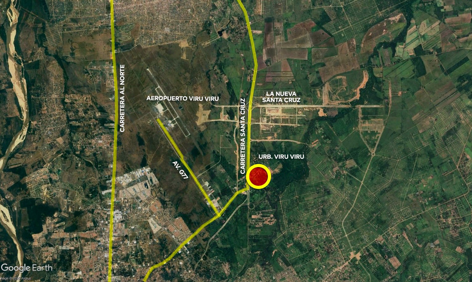 TERRENO COMERCIAL EN ALQUILER - AV. NUEVA SANTA CRUZ