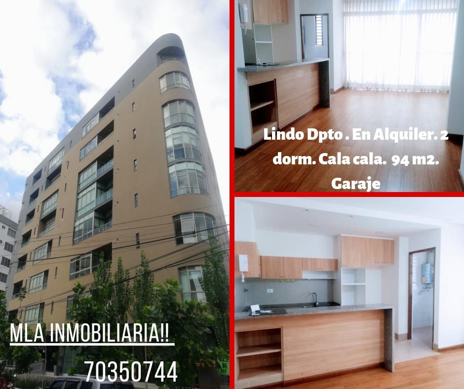 Lindo Departamento de 2 dormitorios en Alquiler!!