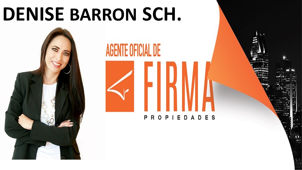 Denise Barron S - FIRMA Propiedades. 