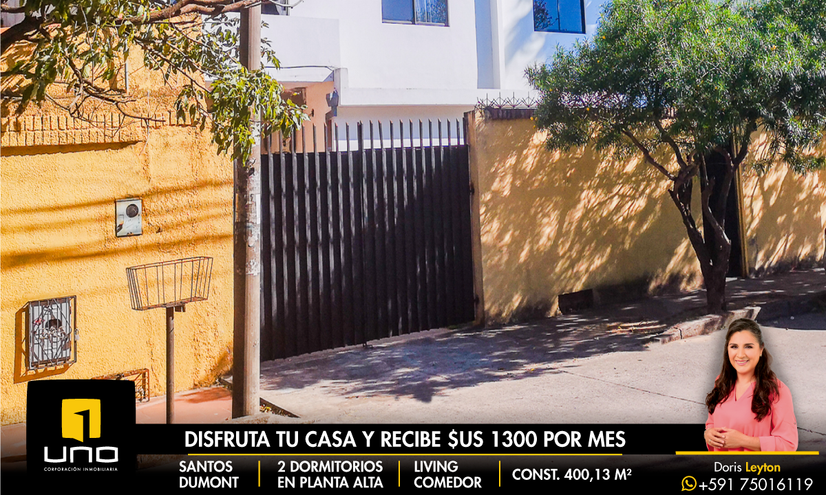 ZONA HIPERMAXI SUR VENDO CASA PARA INVERSIONISTA